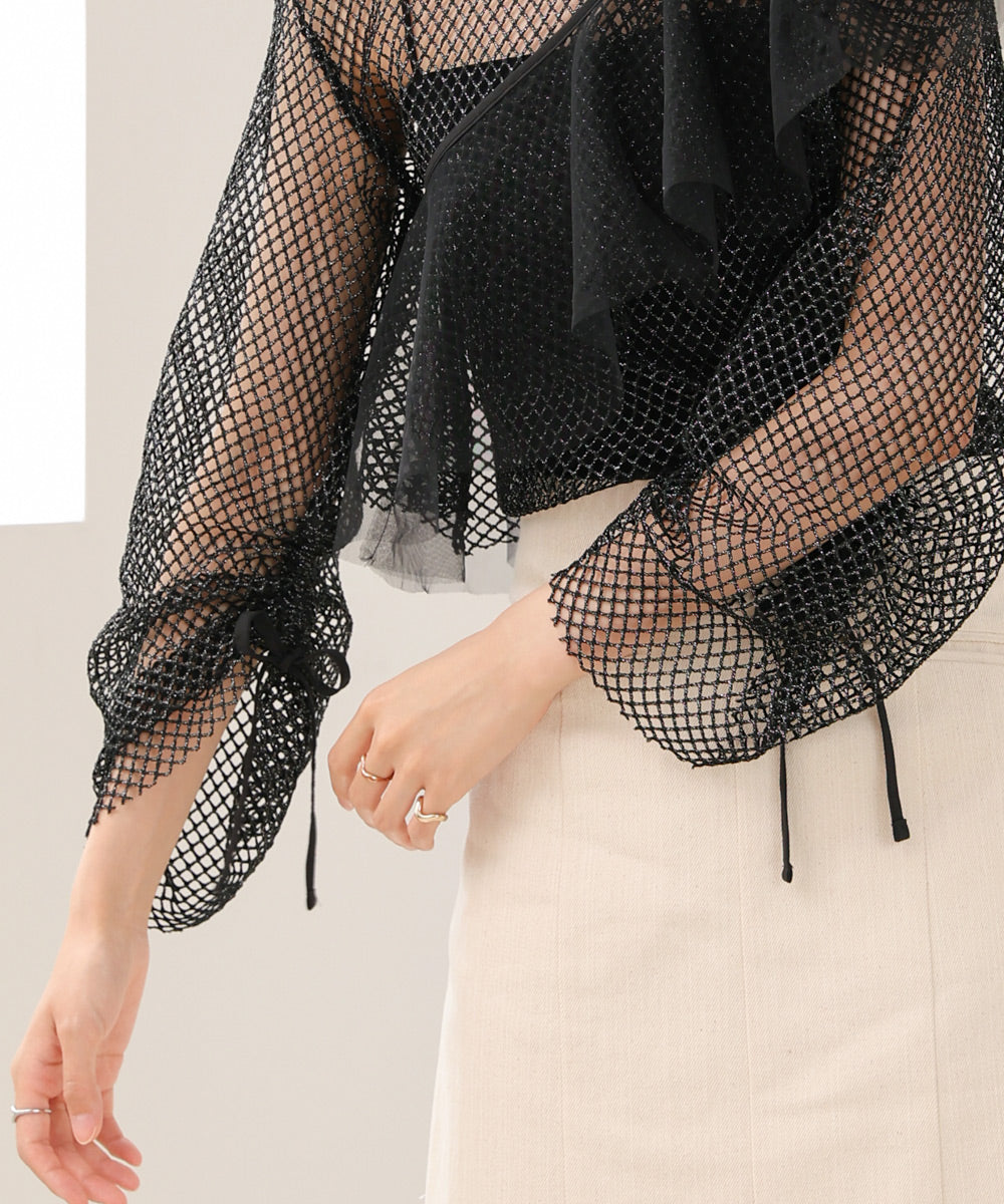 ribbon mesh tops + multi-way color