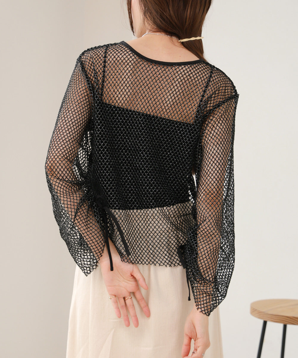 ribbon mesh tops + multi-way color