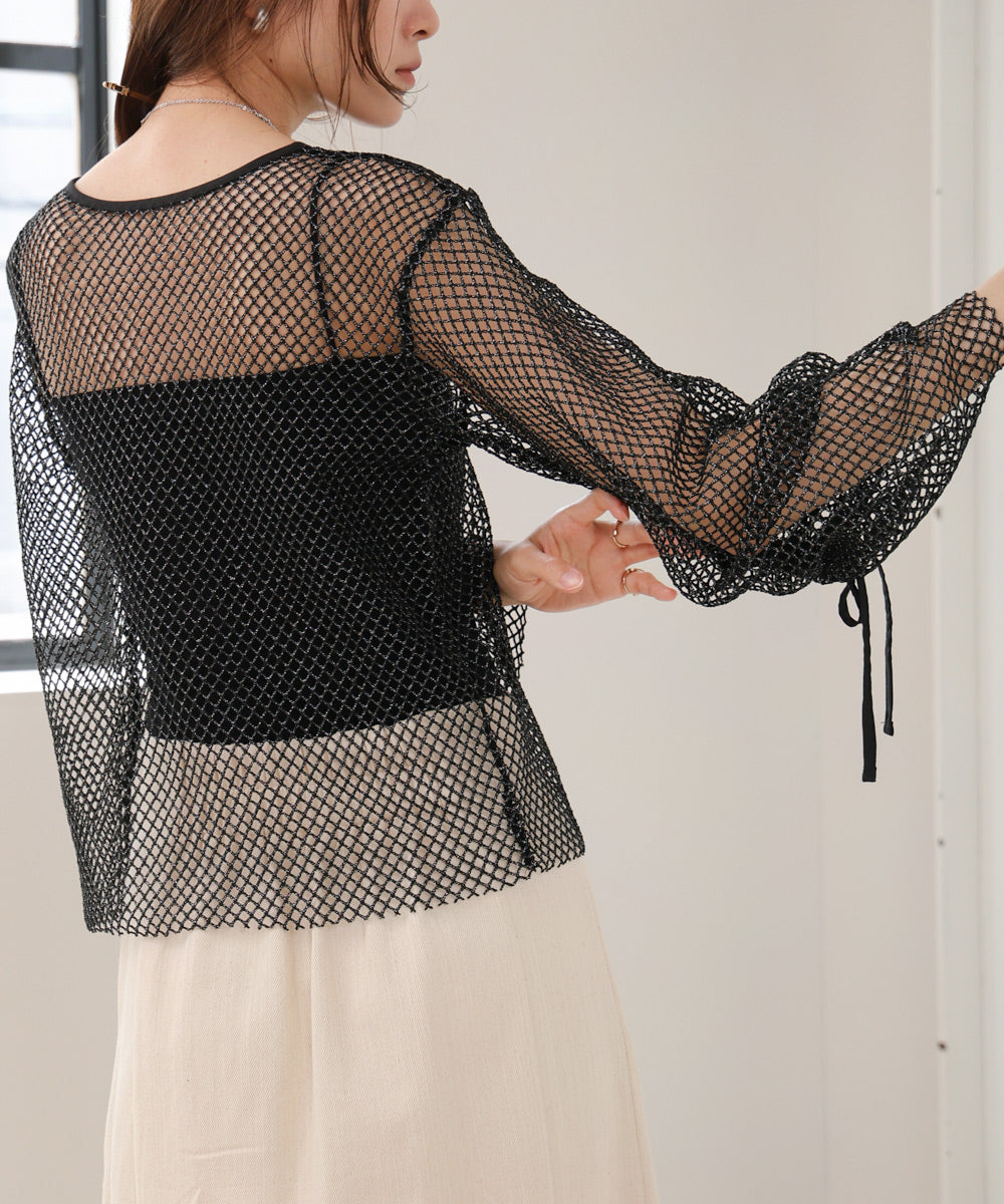 ribbon mesh tops + multi-way color