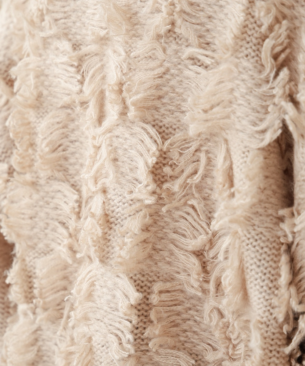 fringe knit tops