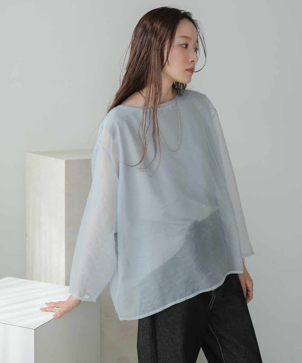sheer layered tops