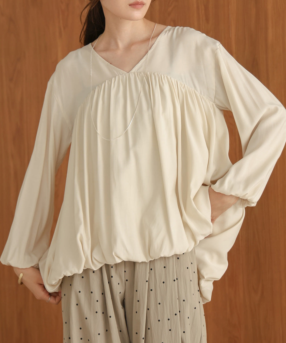 balloon design blouse