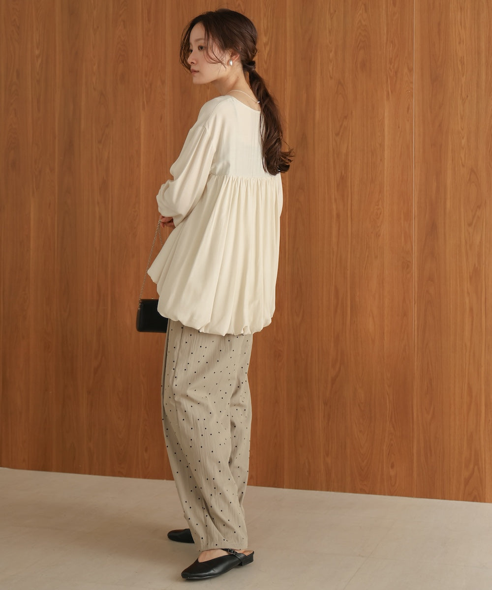 balloon design blouse