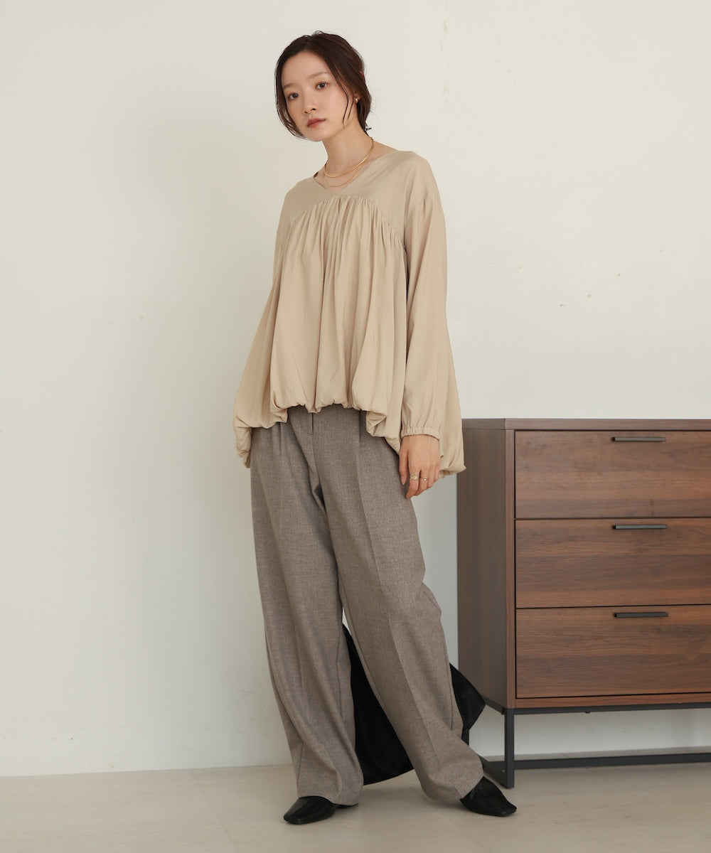 balloon design blouse