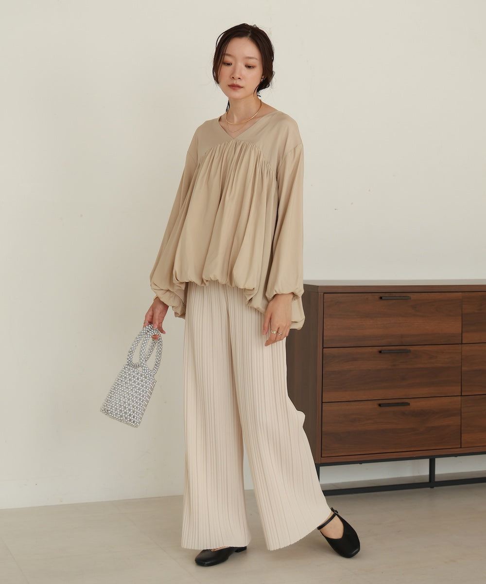 balloon design blouse