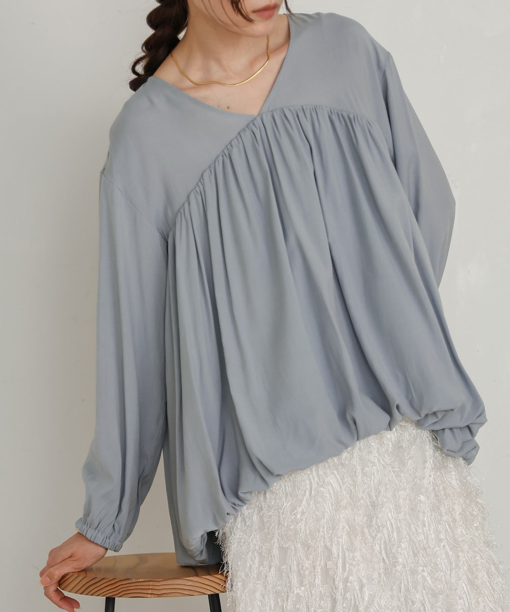 balloon design blouse