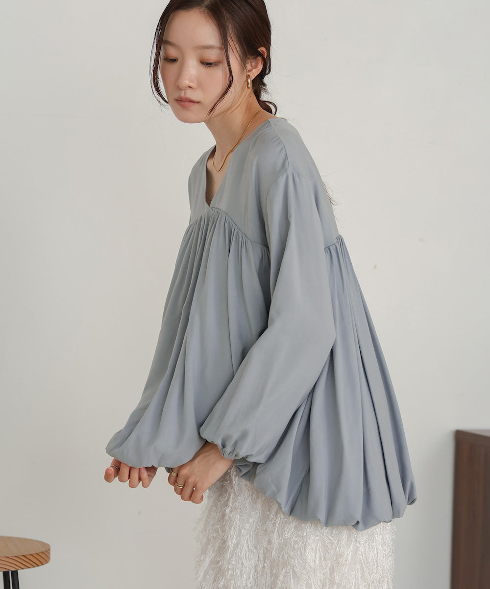 balloon design blouse