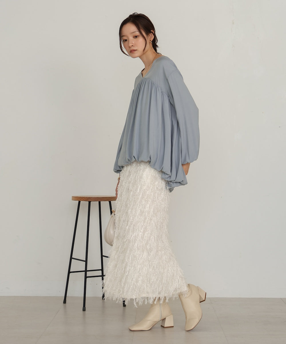 balloon design blouse