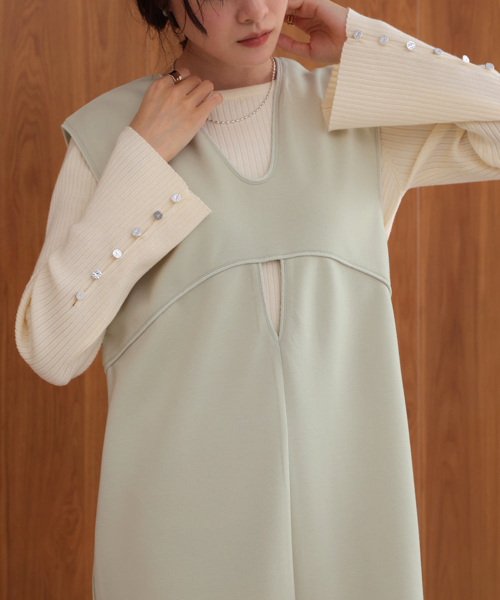 前後2WAYパイピングポンチジャンスカ