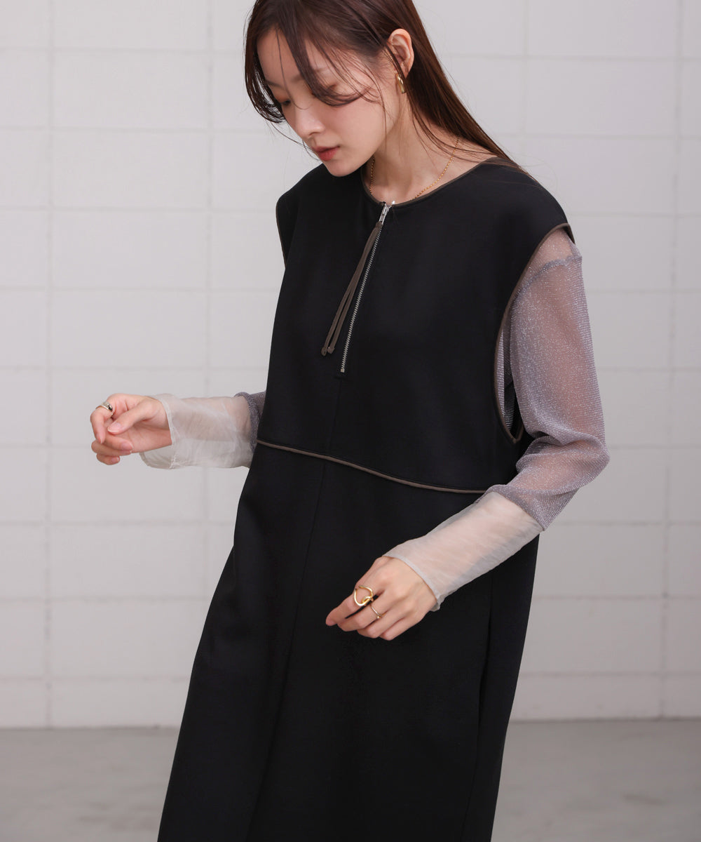 前後2WAYパイピングポンチジャンスカ