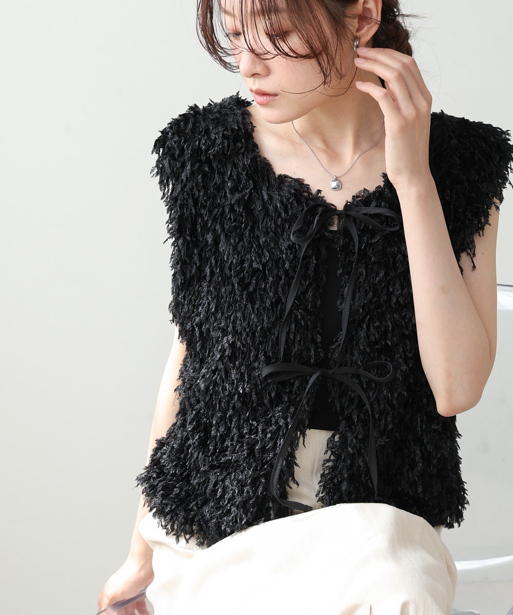 【選べるデザイン】フリンジ2WAYベスト