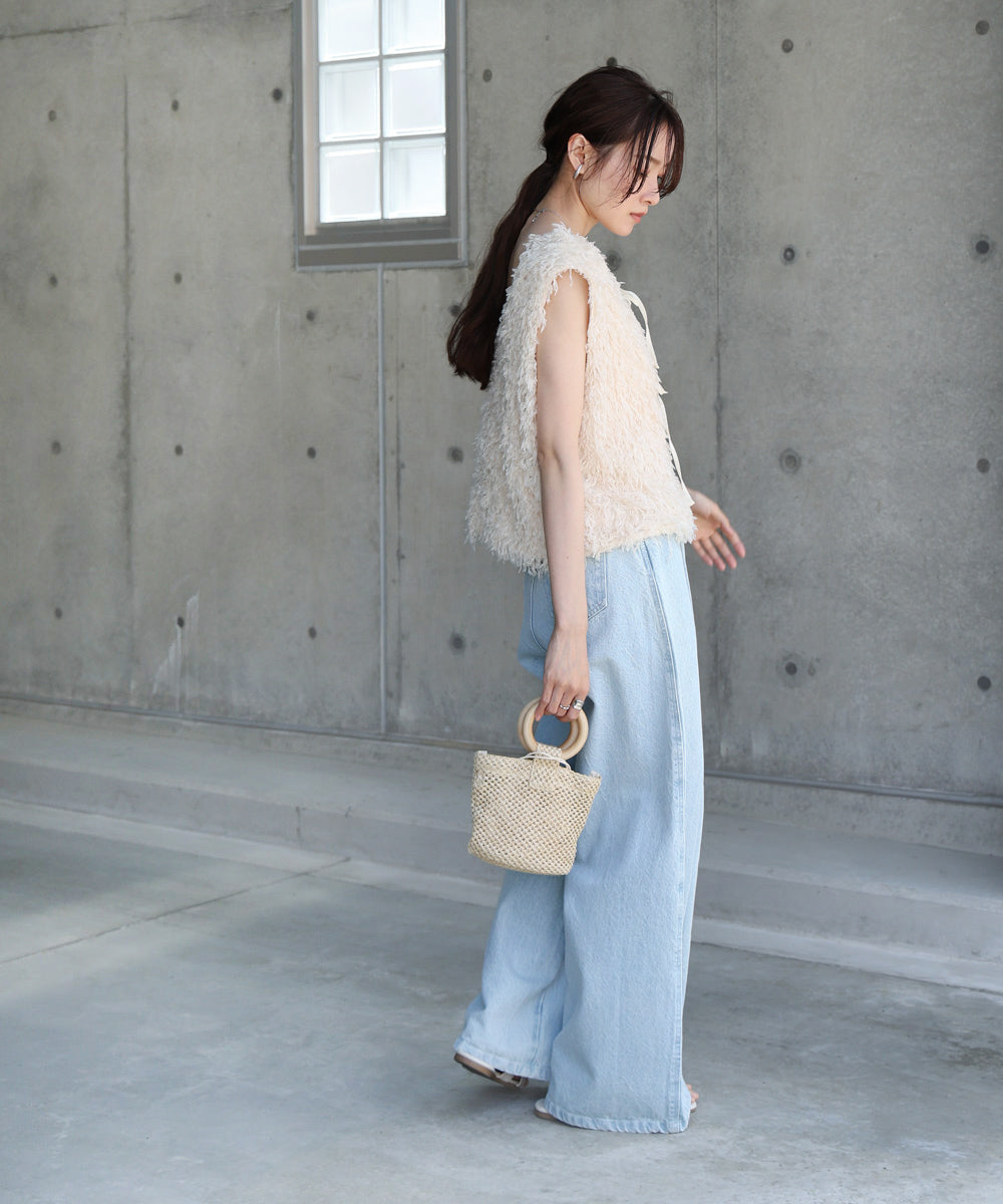 【選べるデザイン】フリンジ2WAYベスト