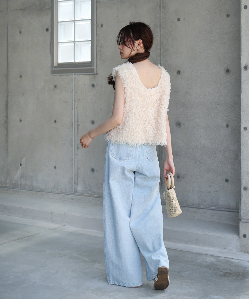 【選べるデザイン】フリンジ2WAYベスト