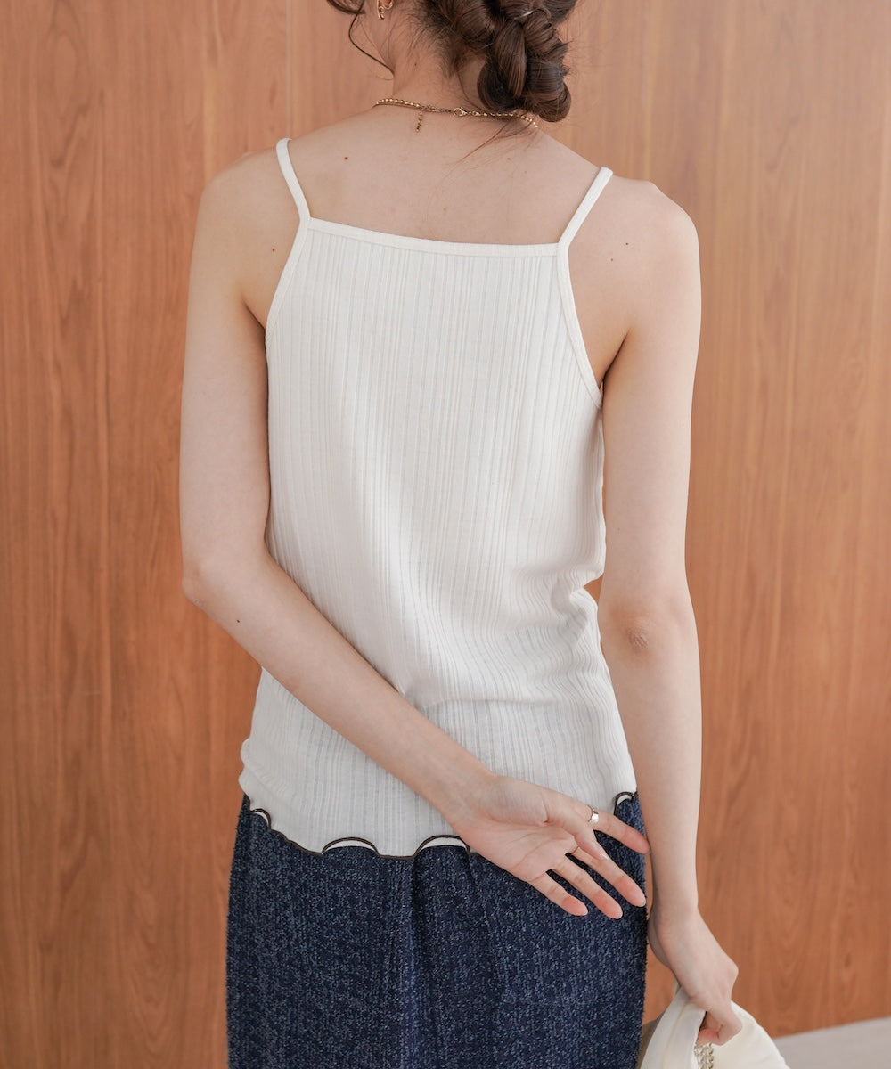 カップ付きアメスリキャミソール