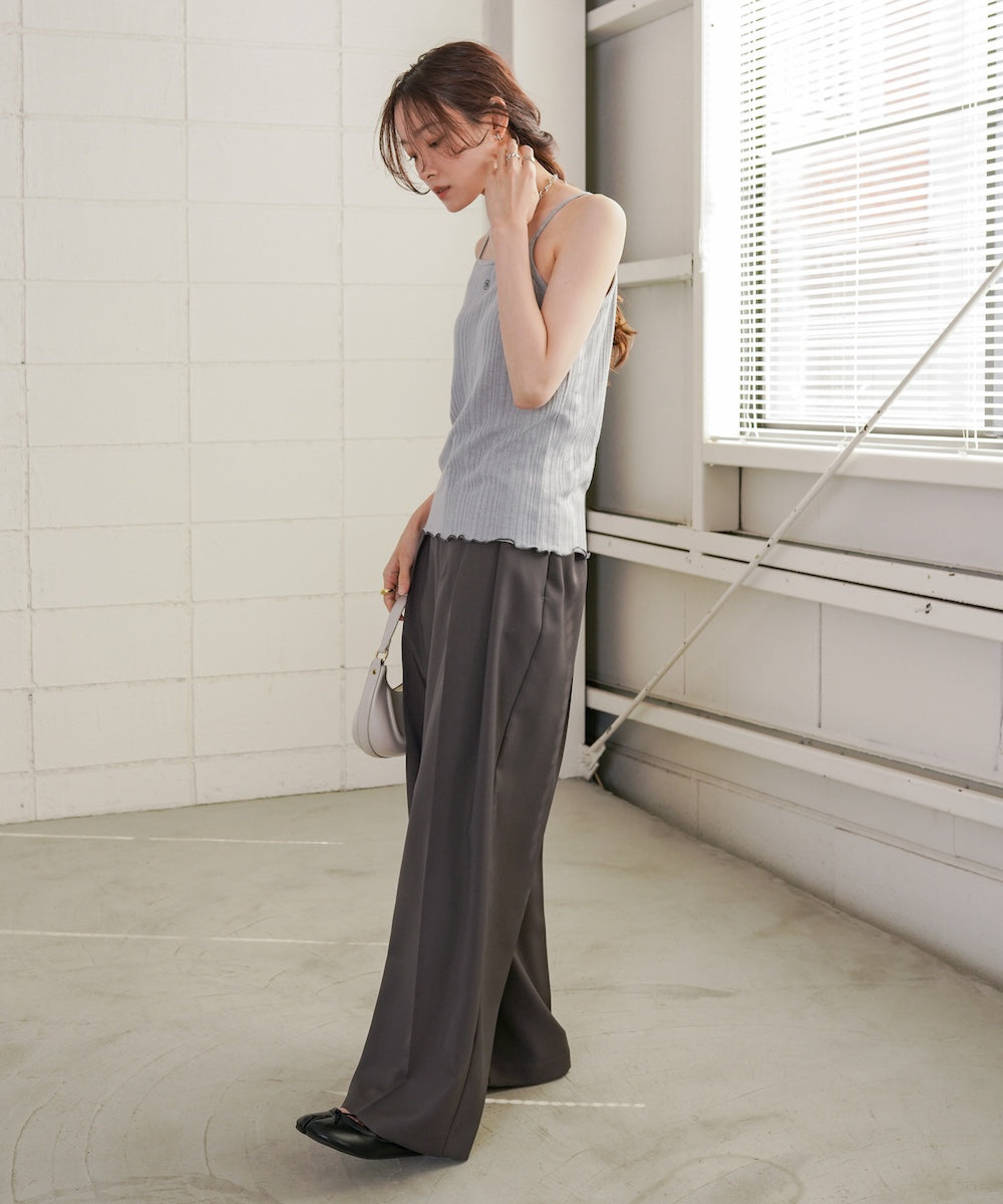 カップ付きアメスリキャミソール