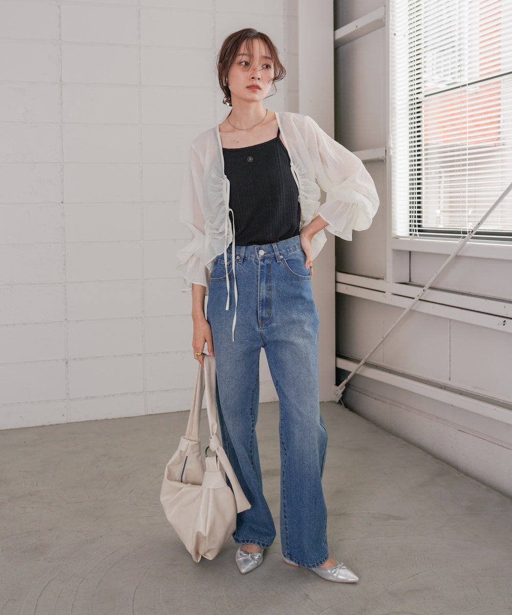 カップ付きアメスリキャミソール