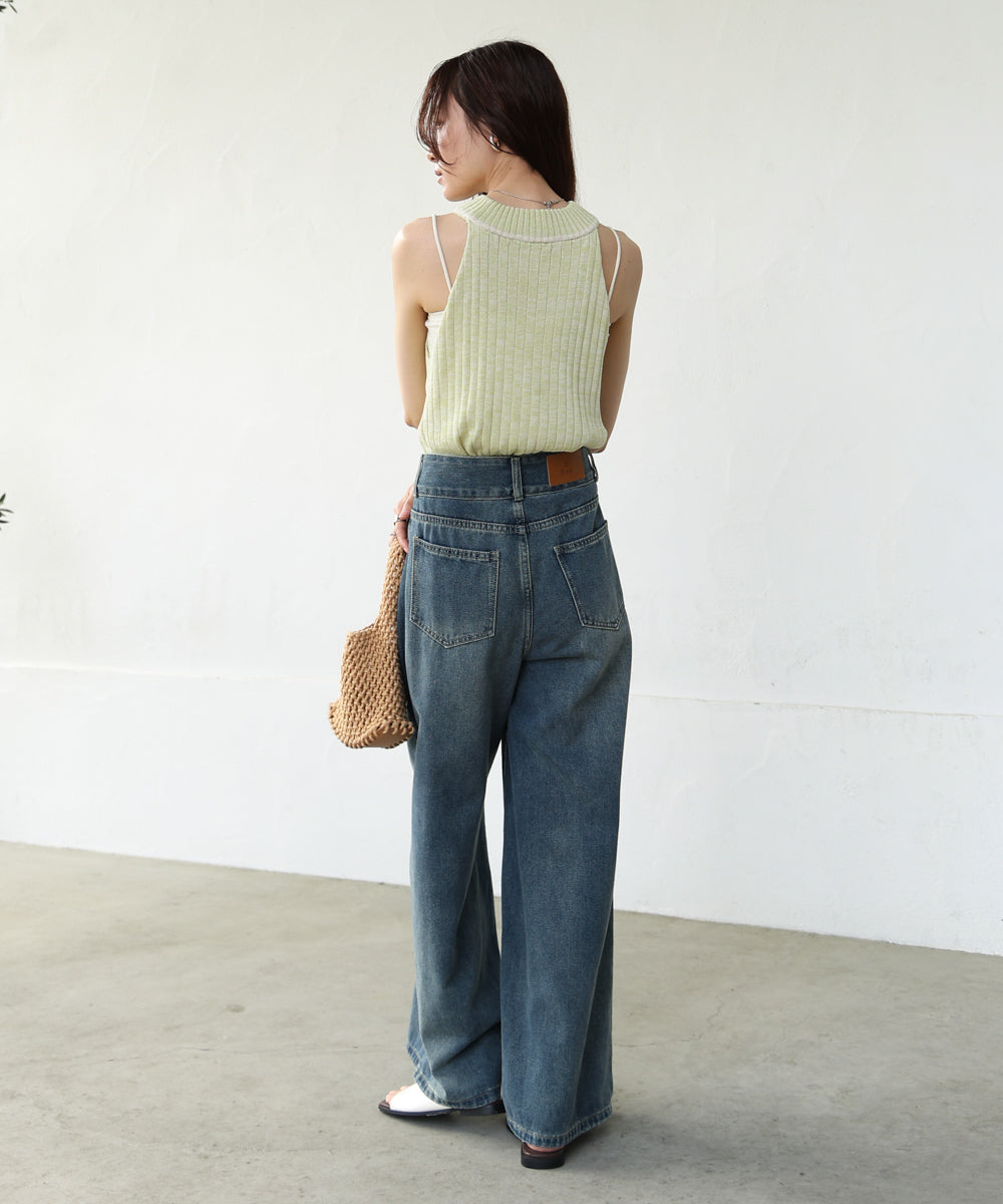 アメスリニットトップス