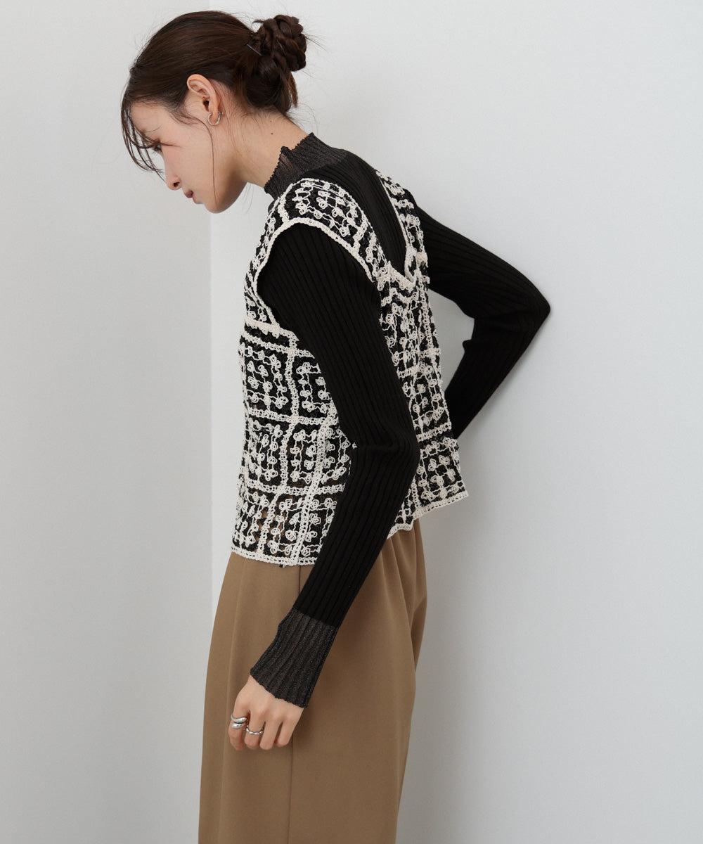 前後2WAYボタン付ビスチェ