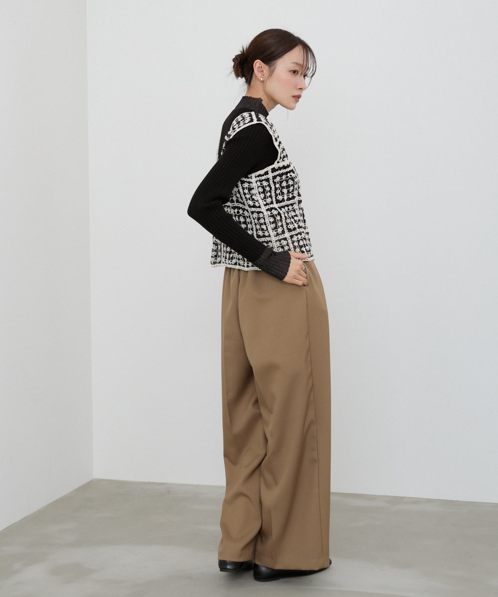 前後2WAYボタン付ビスチェ