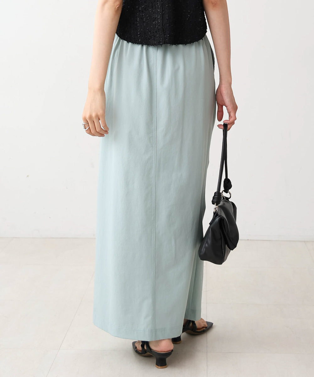 アシメドロストスリットタイトスカート