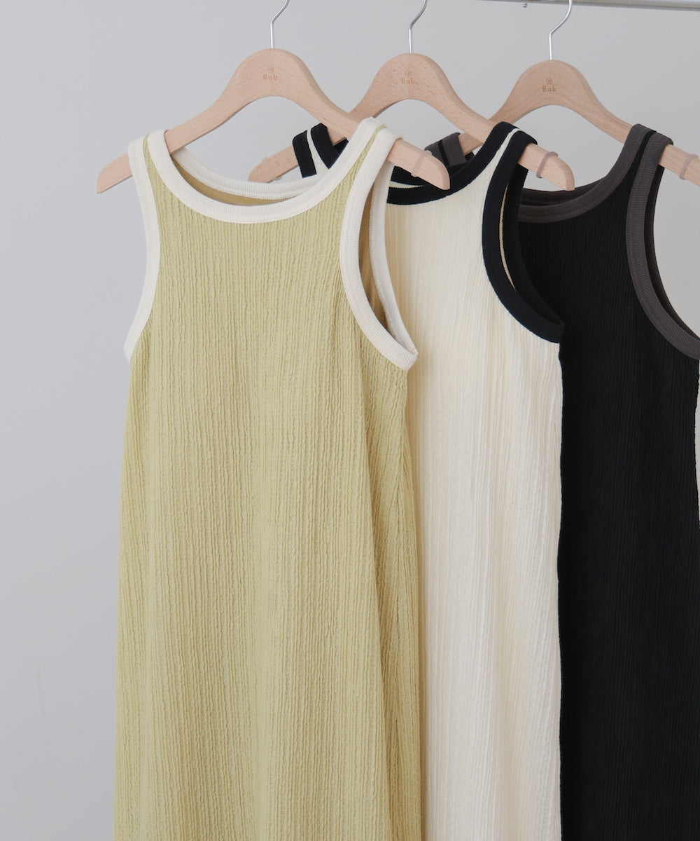 【S・Mサイズ展開】カップ付きアメスリワンピース