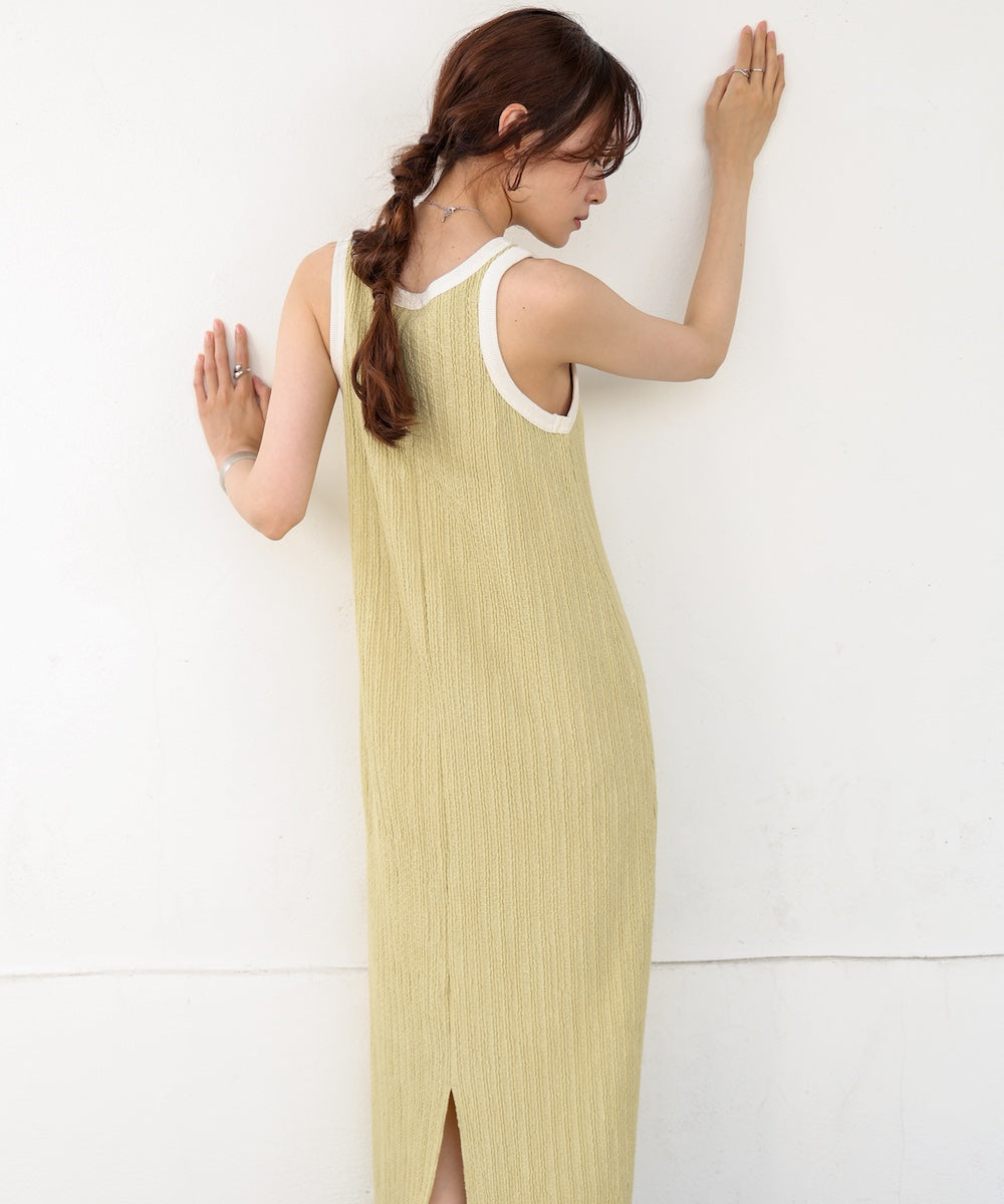 【S・Mサイズ展開】カップ付きアメスリワンピース