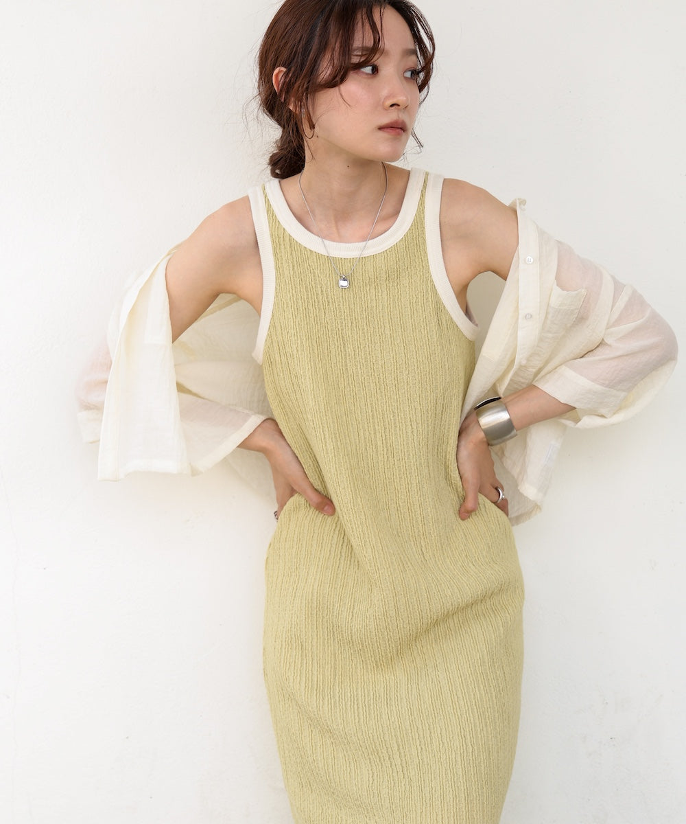 【S・Mサイズ展開】カップ付きアメスリワンピース