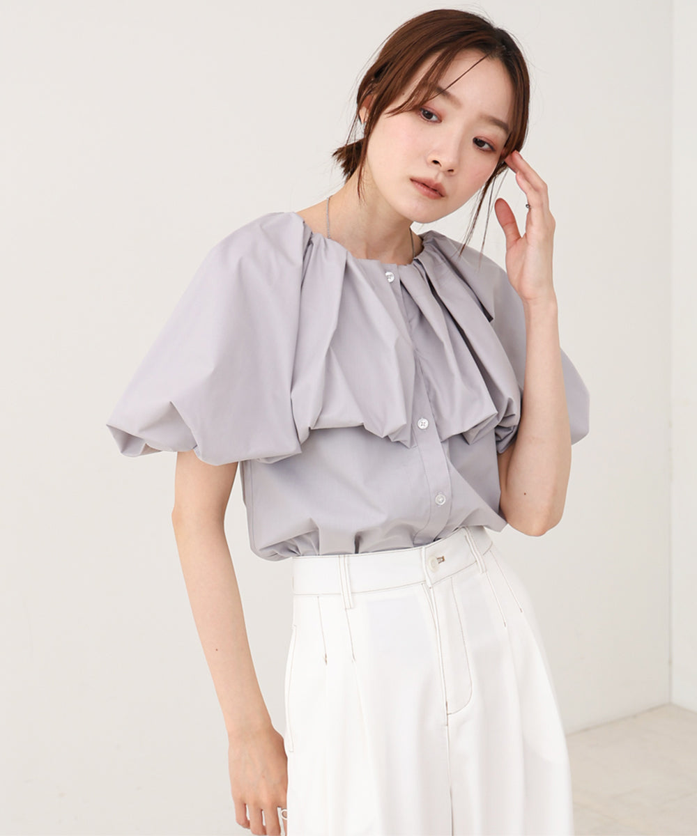 バルーンデザインブラウス