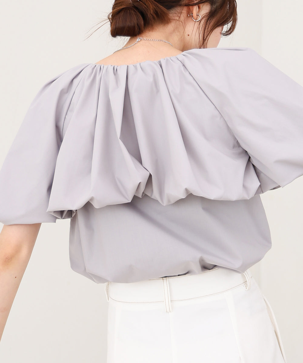 バルーンデザインブラウス