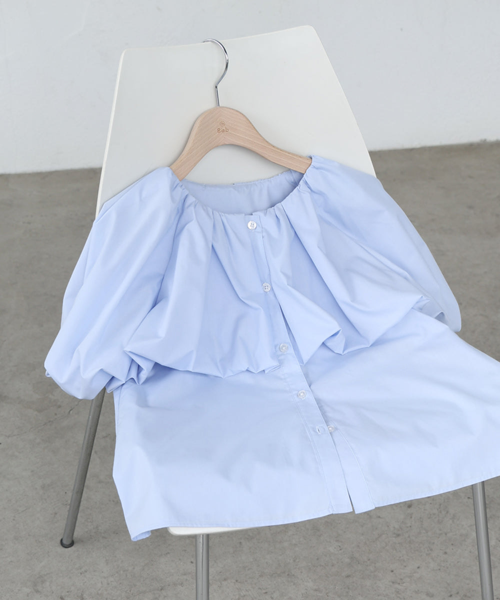 バルーンデザインブラウス