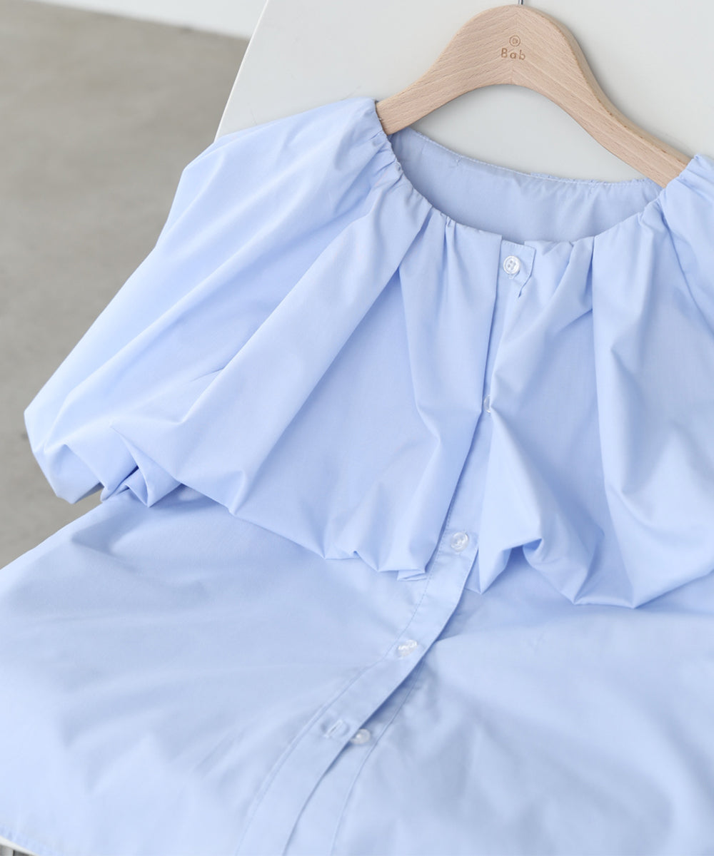 バルーンデザインブラウス