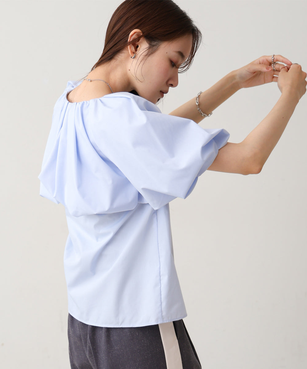 バルーンデザインブラウス