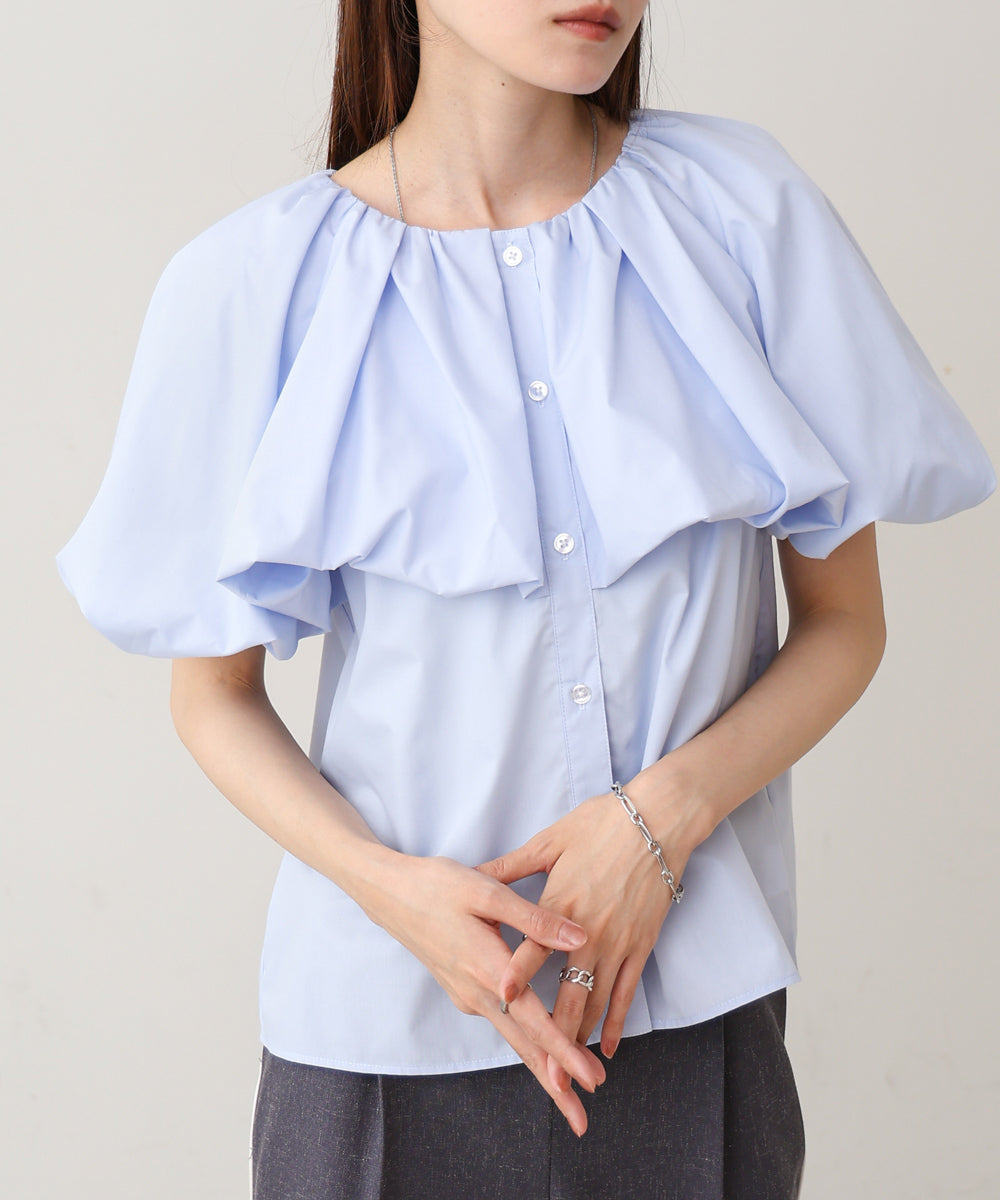 バルーンデザインブラウス