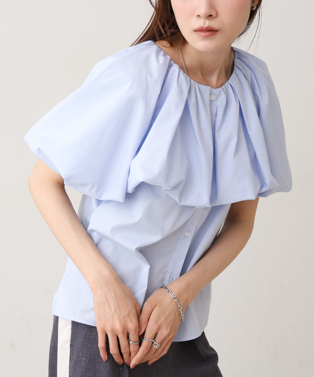 バルーンデザインブラウス