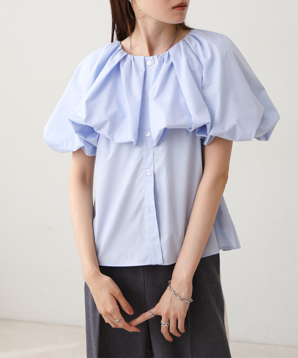 バルーンデザインブラウス