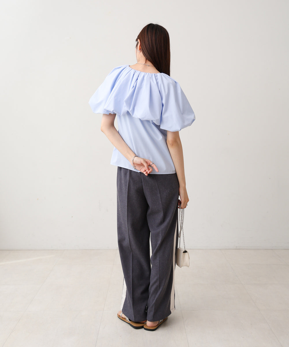 バルーンデザインブラウス