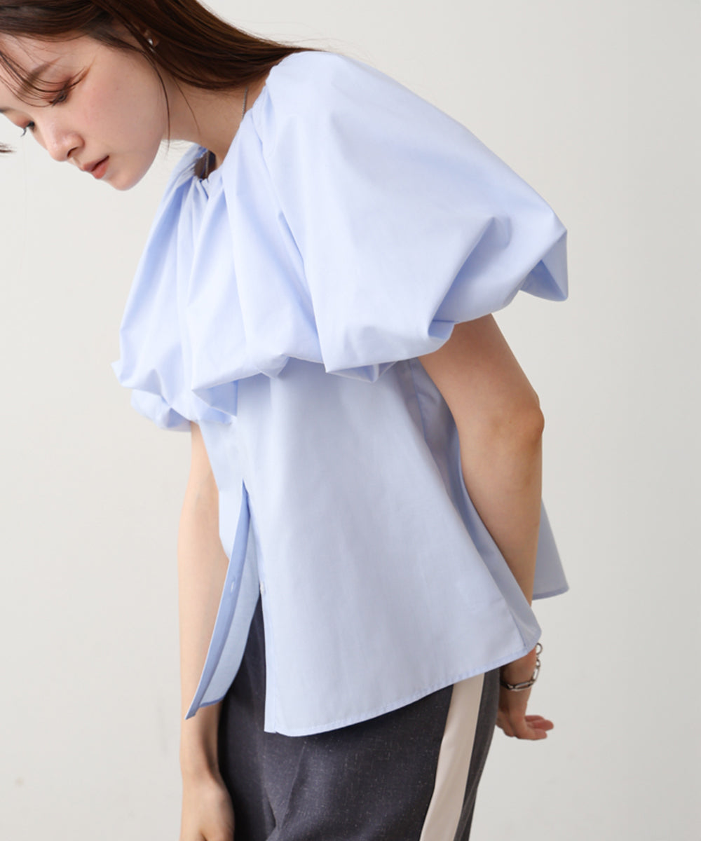 バルーンデザインブラウス