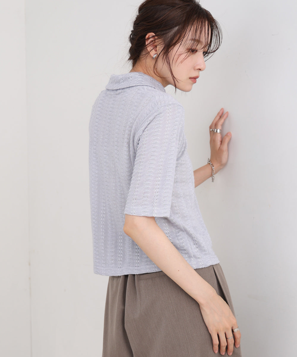 カットレースポロT