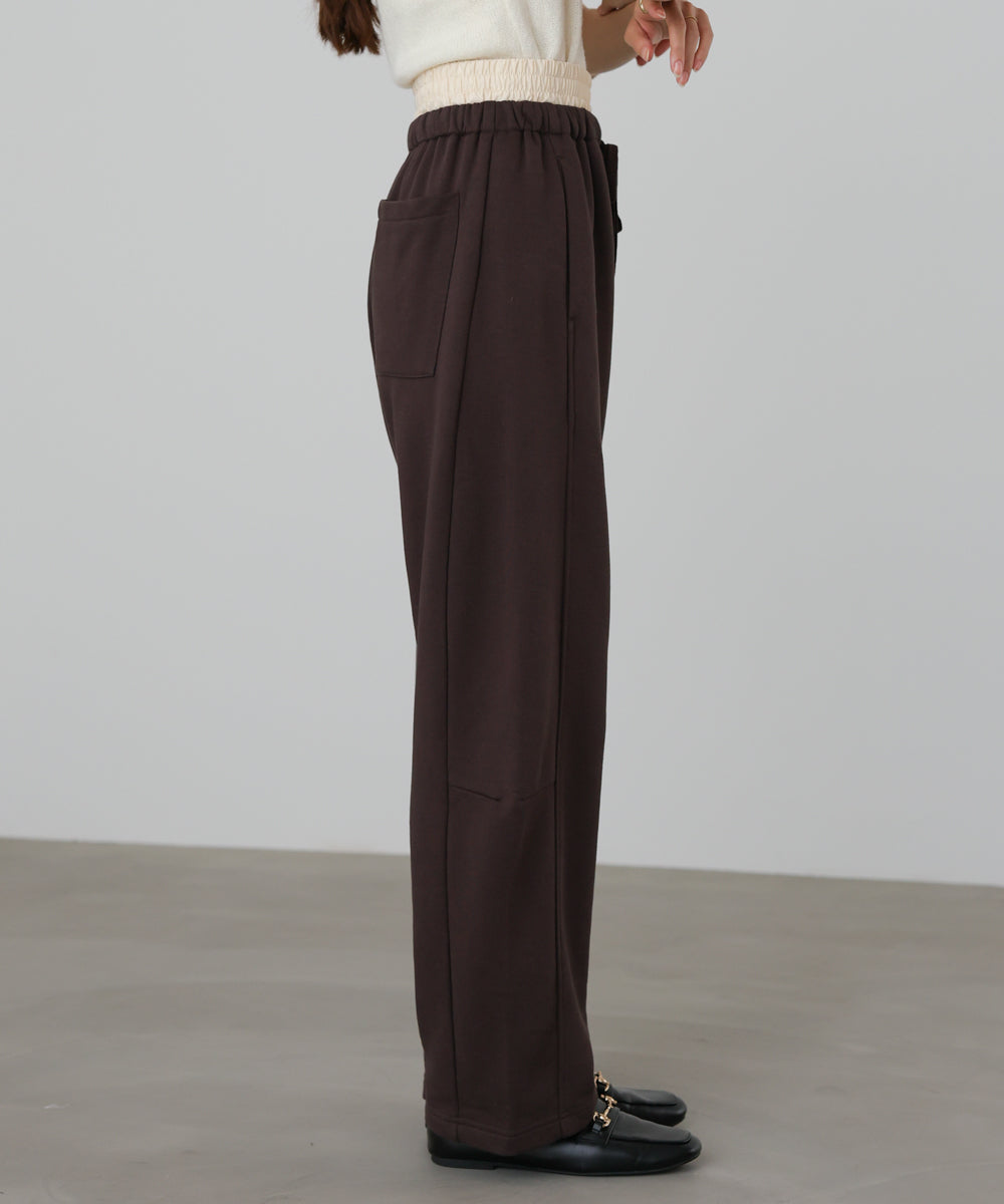 カーブシルエットスウェットパンツ