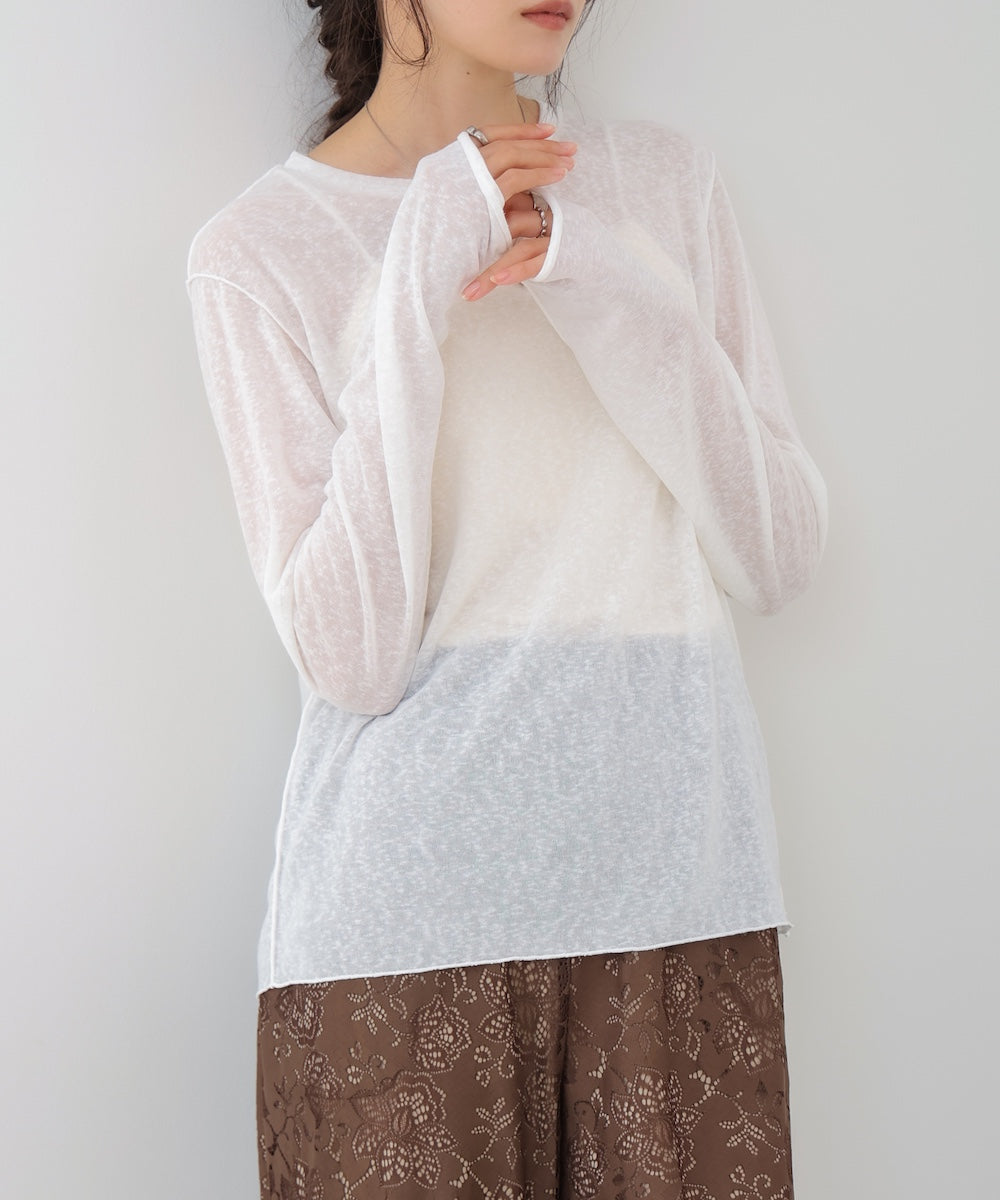 メランジシアーベーシックカットソー