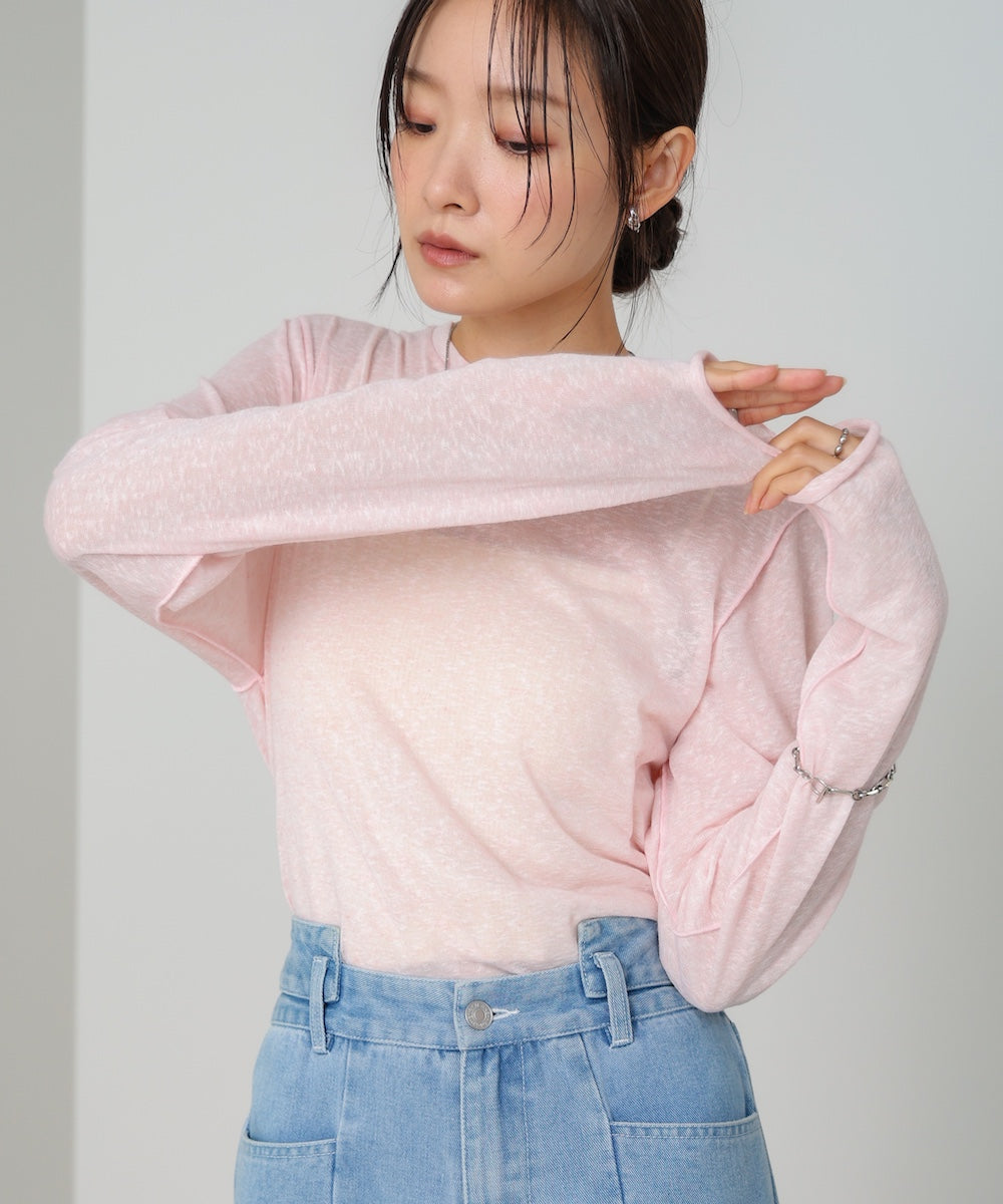 メランジシアーベーシックカットソー