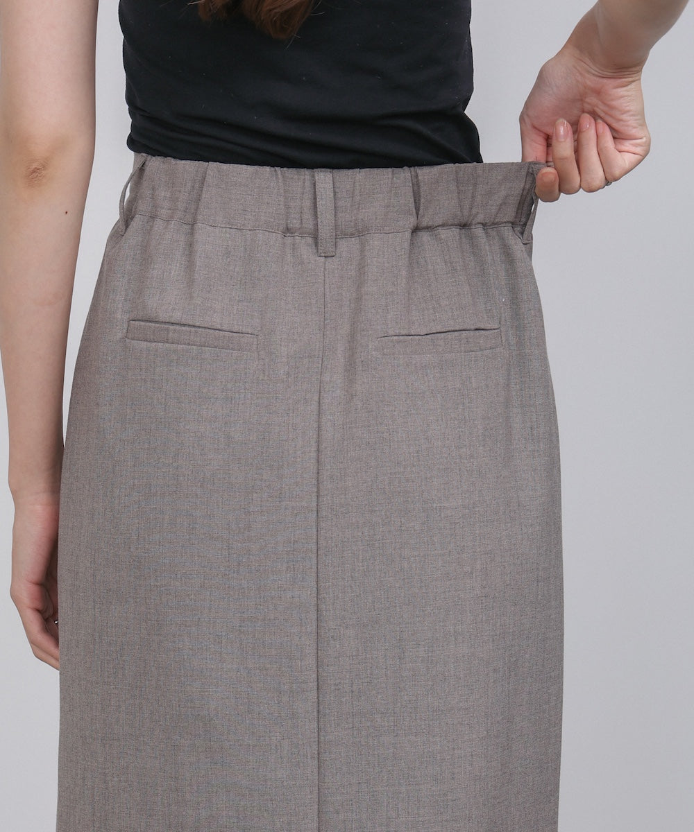フロントタックIラインスカート