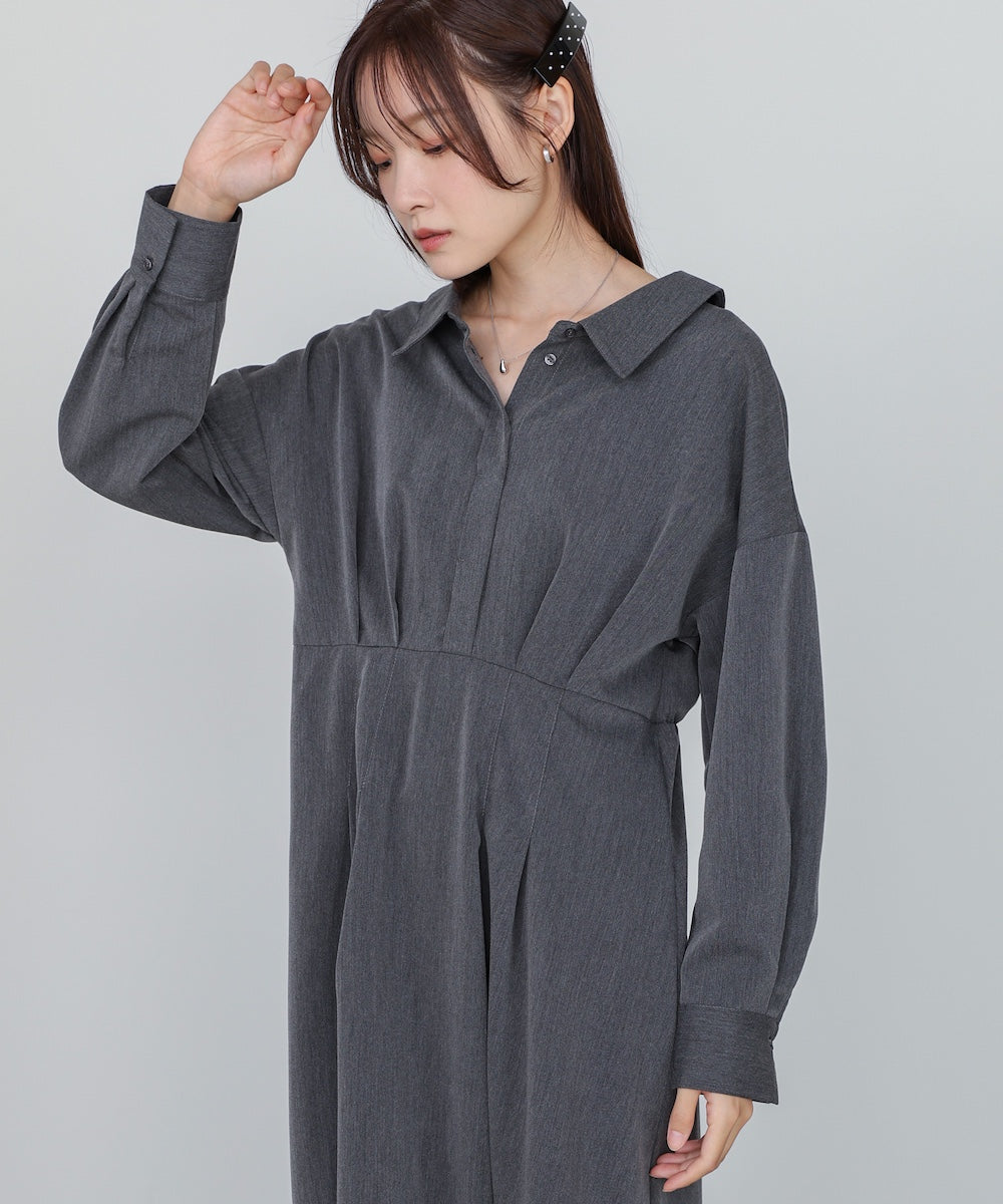 2WAYウエストタックシャツワンピース