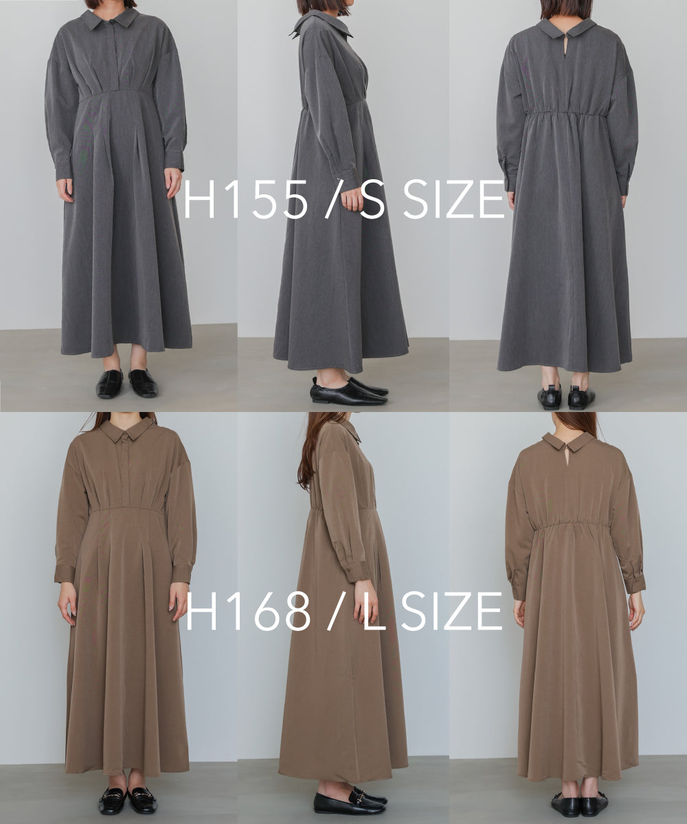 2WAYウエストタックシャツワンピース