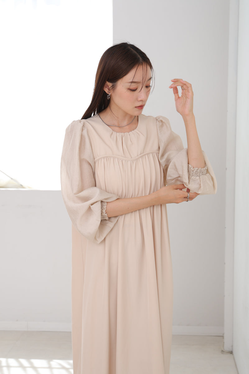 【S・Mサイズ展開】ビスチェライクフレアワンピース