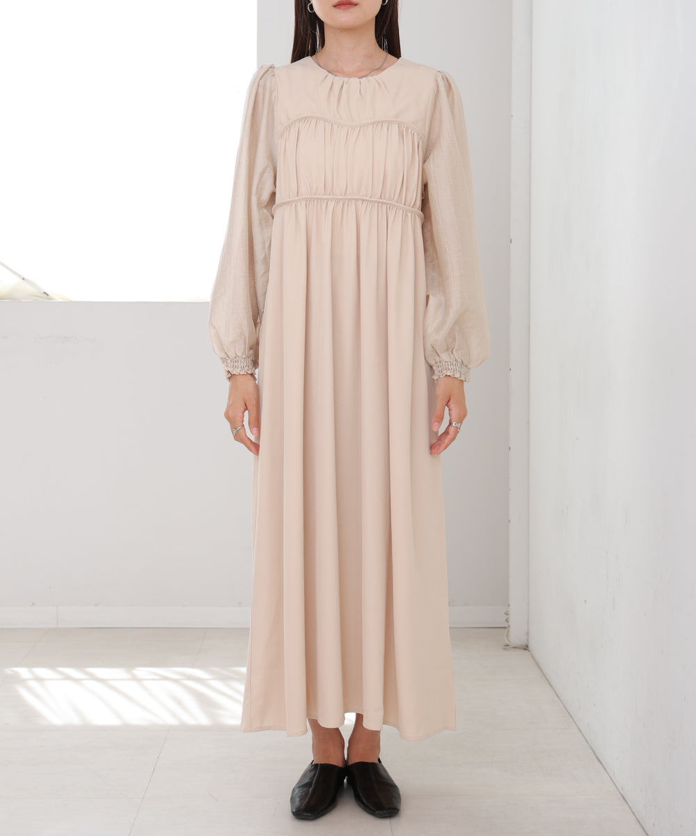 【S・Mサイズ展開】ビスチェライクフレアワンピース