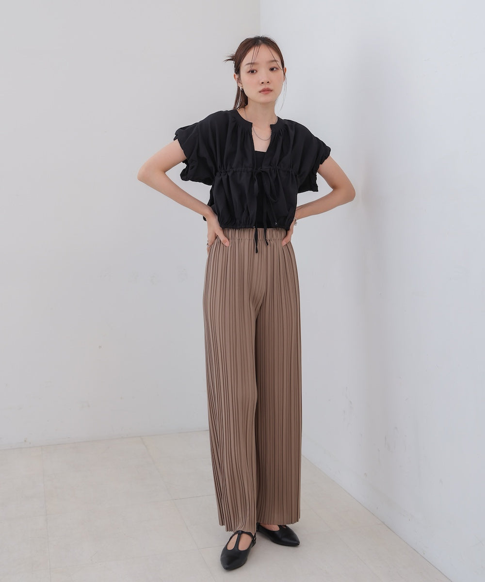 ギャザードロストシャツベスト