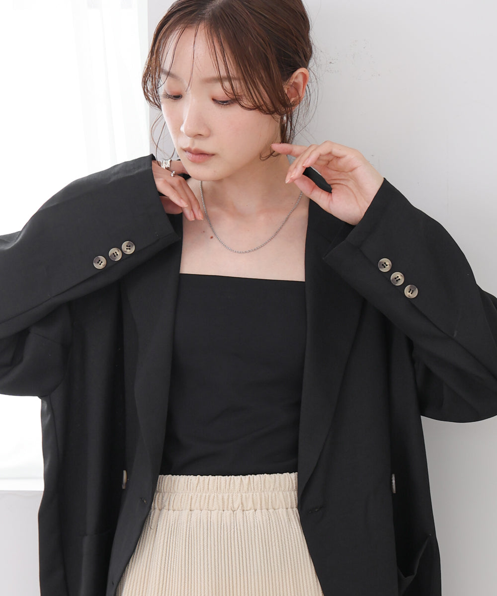 バックリボンダブルジャケット