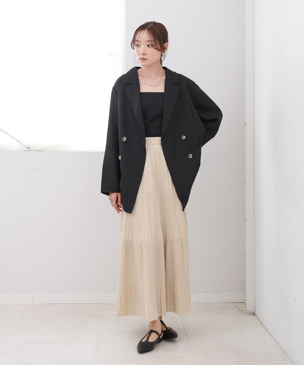 バックリボンダブルジャケット