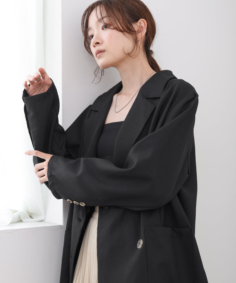 バックリボンダブルジャケット